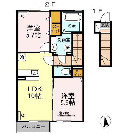  間取り図写真