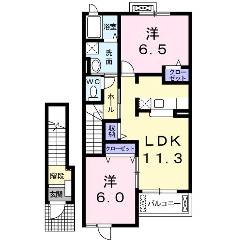 ミールム（202） 間取り図画像