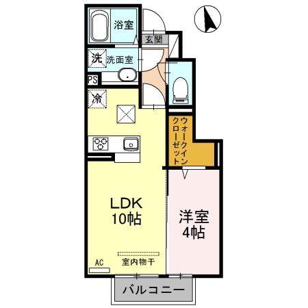 Ｄ−ｒｏｏｍ新橋（102） 間取り図画像