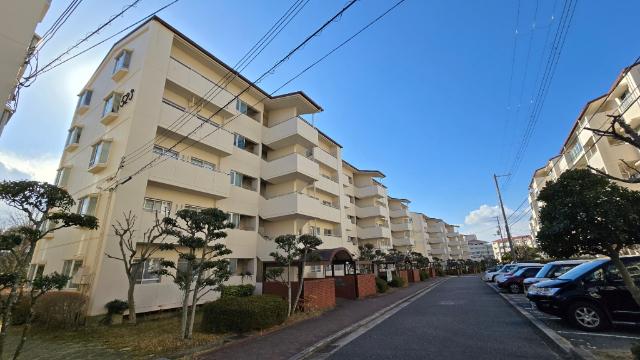 研究学園(5)団地　523号棟 外観