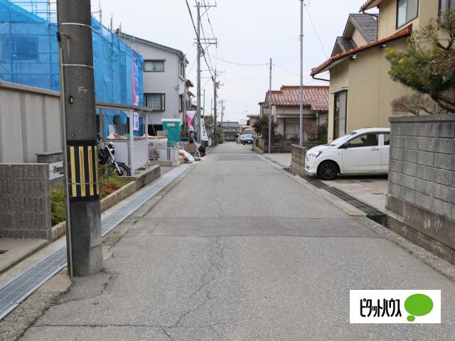現地前面道路