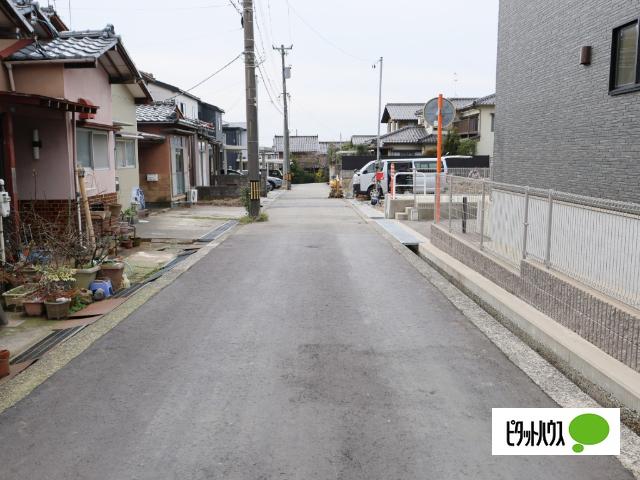 現地前面道路