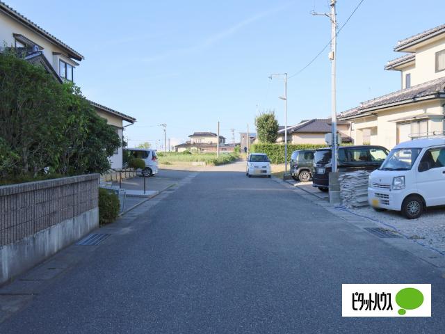現地前面道路