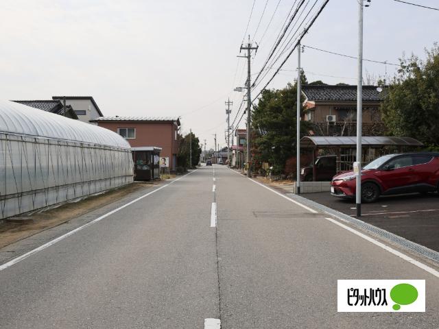 現地前面道路