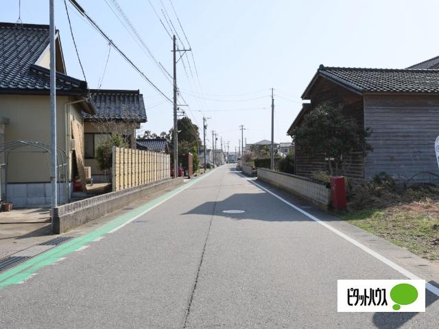 現地前面道路