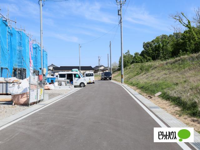 現地前面道路