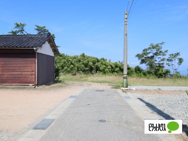 現地前面道路