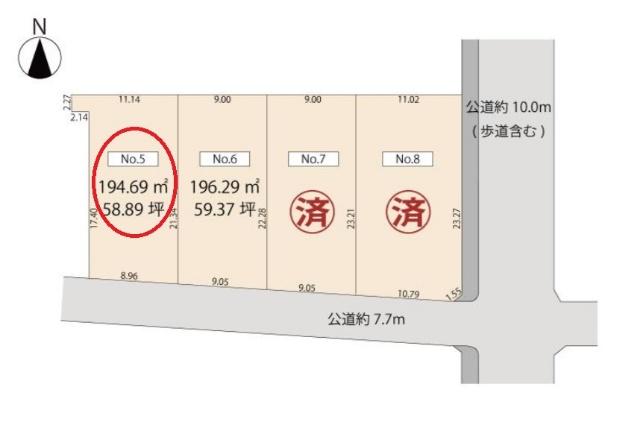 区画図