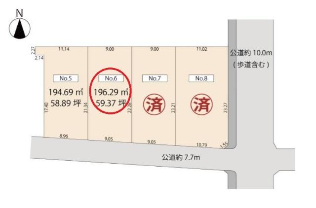区画図