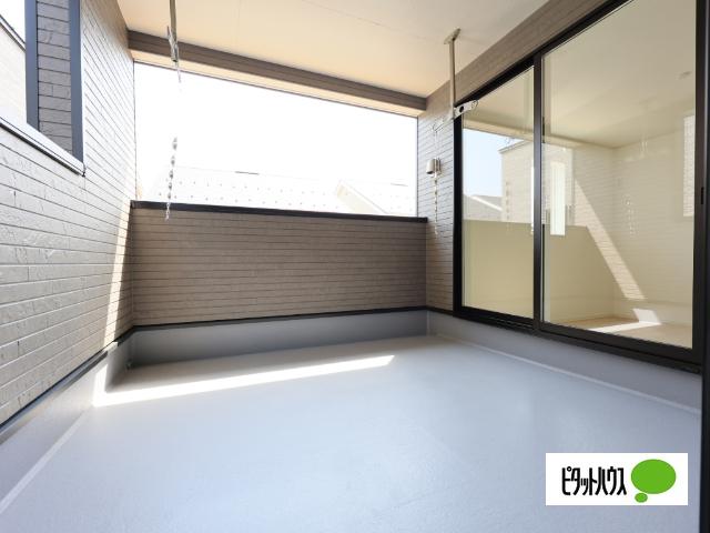 クレイドルガーデン鯖江市下河端町第７現場２号棟 バルコニー