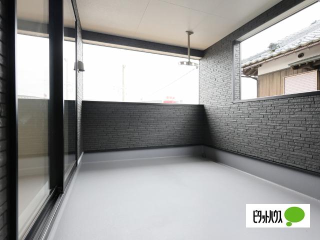 クレイドルガーデン福井市照手第２現場２号棟 バルコニー