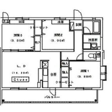 間取図(平面図)