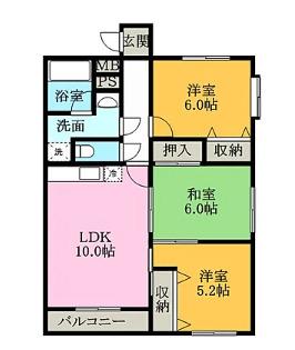 間取図(平面図)