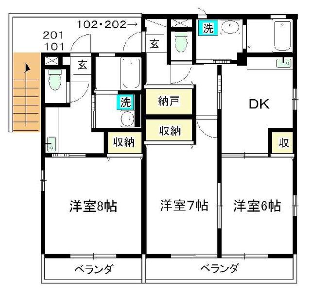 間取図(平面図)