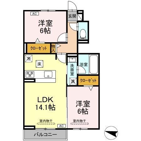 間取図(平面図)