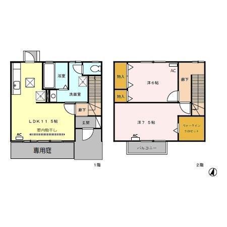 間取図(平面図)