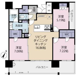 間取図(平面図)