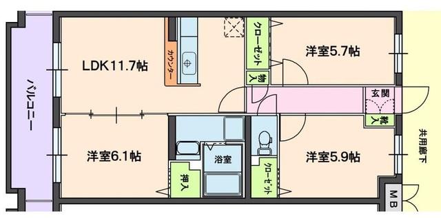 間取図(平面図)