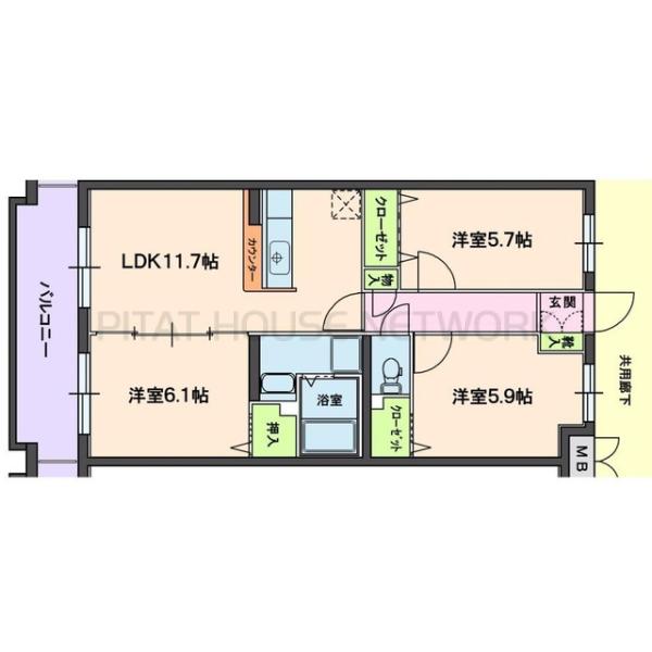 間取図(平面図)