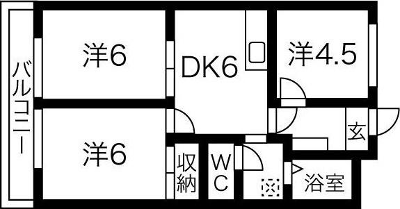 間取図(平面図)