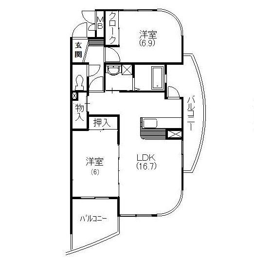 間取図(平面図)