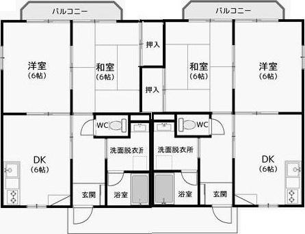 間取図(平面図)
