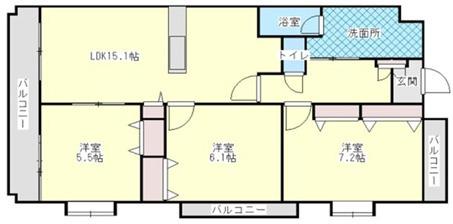 間取図(平面図)