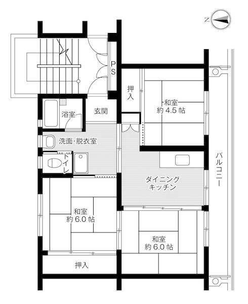 間取図(平面図)