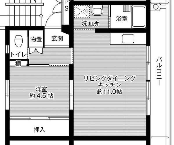 間取図(平面図)