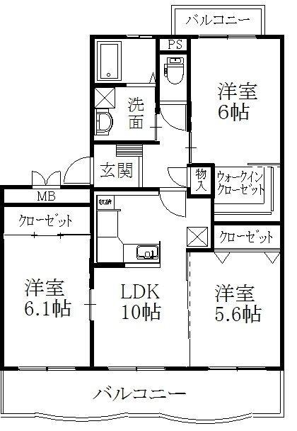 間取図(平面図)