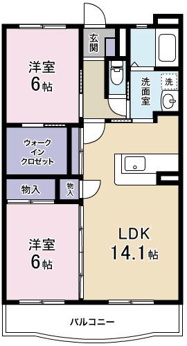 間取図(平面図)