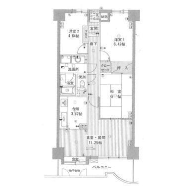 間取図(平面図)