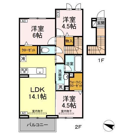 間取図(平面図)
