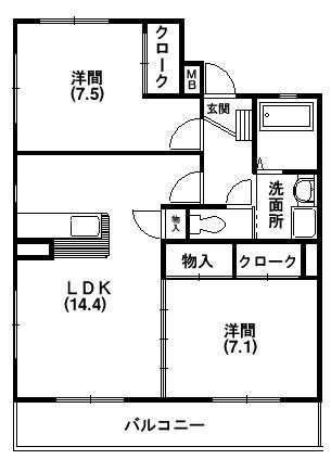 間取図(平面図)