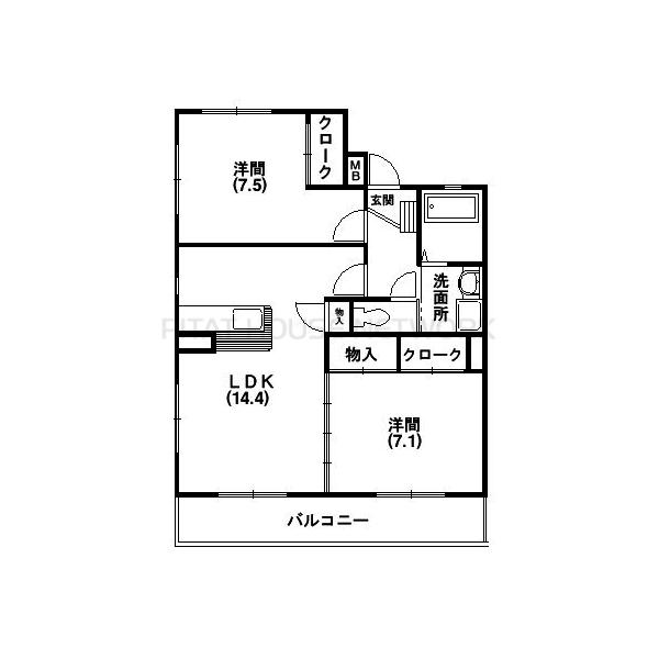 間取図(平面図)