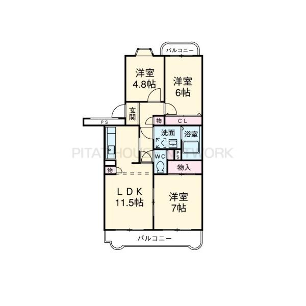間取図(平面図)