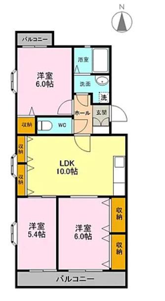 間取図(平面図)