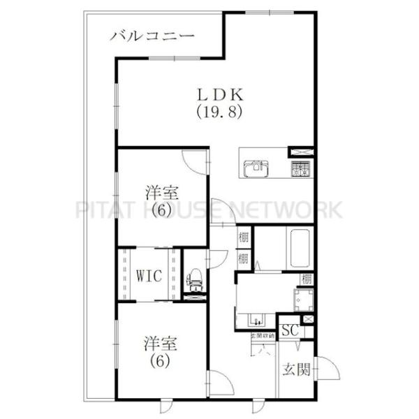 間取図(平面図)
