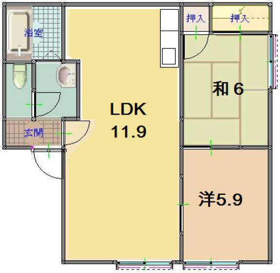 間取図(平面図)