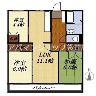 間取図(平面図)