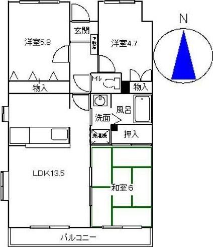 間取図(平面図)