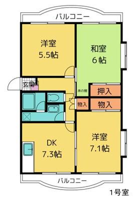 間取図(平面図)