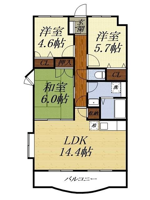 間取図(平面図)
