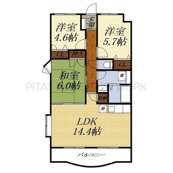 間取図(平面図)