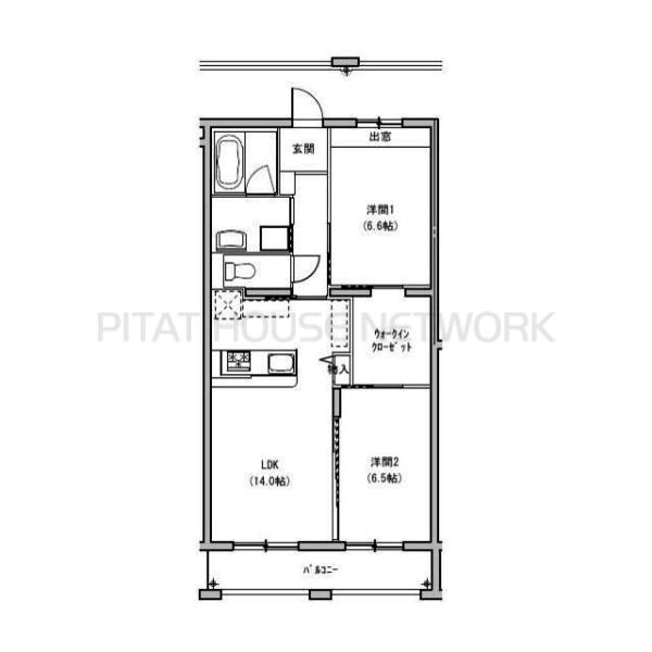 間取図(平面図)