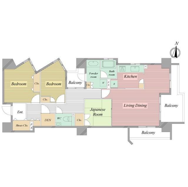 間取図(平面図)