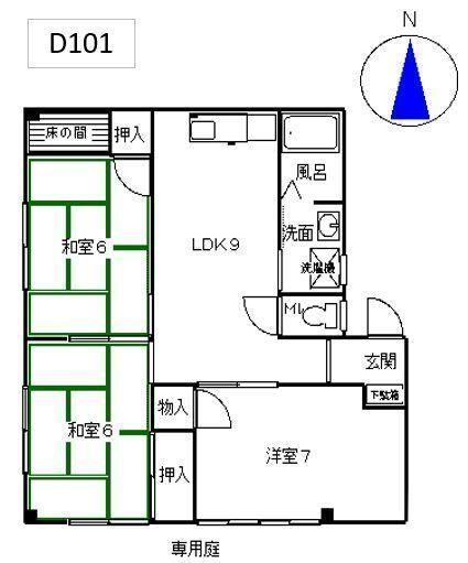 間取図(平面図)