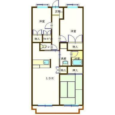 間取図(平面図)