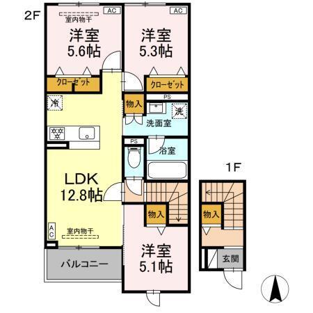 間取図(平面図)