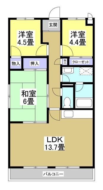 間取図(平面図)